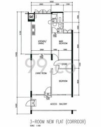 Blk 533 Ang Mo Kio Avenue 5 (Ang Mo Kio), HDB 3 Rooms #388266751